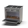 COCINA INDUSTRIAL 4 HORNALLAS