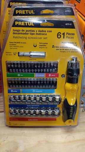 SET HERRAMIENTAS 108 PZS LUSQTOFF