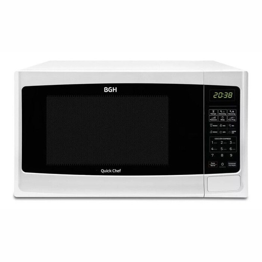 MICROONDAS BGH BLANCO 20LTS DIGITAL